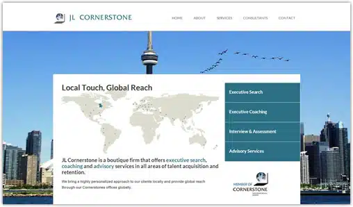 JL Cornerstone Launches New Website